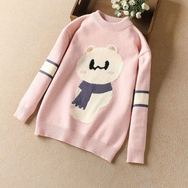 t-shirt 2021 korean spring thin girls' snowman jacquard sweater 140-170 hrx4gih4, Blue
t-shirt 2021 korean spring thin girls' snowman jacquard sweater 140-170 hrx4gih4, Blue