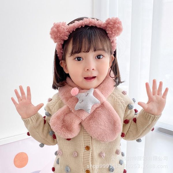 children's scarf parent-child scarf plush faux fur faux fur autumn and winter boys and girls bib, Blue;gray
children's scarf parent-child scarf plush faux fur faux fur autumn and winter boys and girls bib, Blue;gray