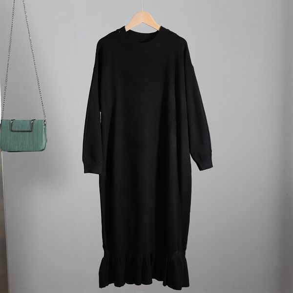 2021 new oversized long knit women maxi sweater autumn winter pullover straight dresses casual highstreet midi dress vb9z, Black;gray
2021 new oversized long knit women maxi sweater autumn winter pullover straight dresses casual highstreet midi dress vb9z, Black;gray