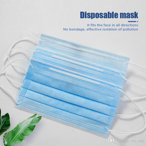 saliva shipping dhl new style 500pcs mask three-layer disposable elastic ear mask protection dustproof ring jxriq
saliva shipping dhl new style 500pcs mask three-layer disposable elastic ear mask protection dustproof ring jxriq