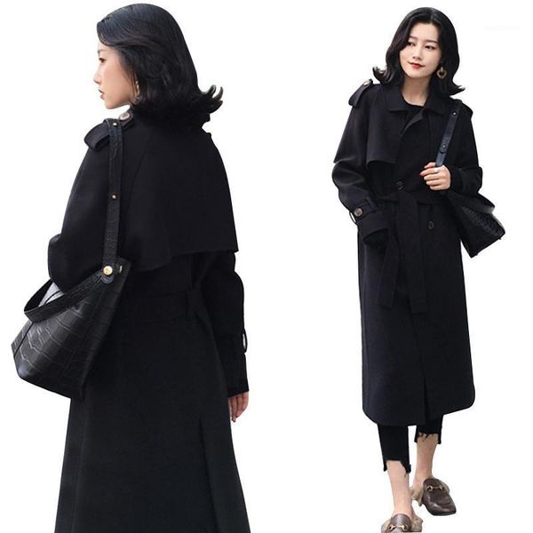 2020 new spring autumn women trench coat fashion long large size windbreaker women long sleeve double breasted elegant coats1, Tan;black
2020 new spring autumn women trench coat fashion long large size windbreaker women long sleeve double breasted elegant coats1, Tan;black