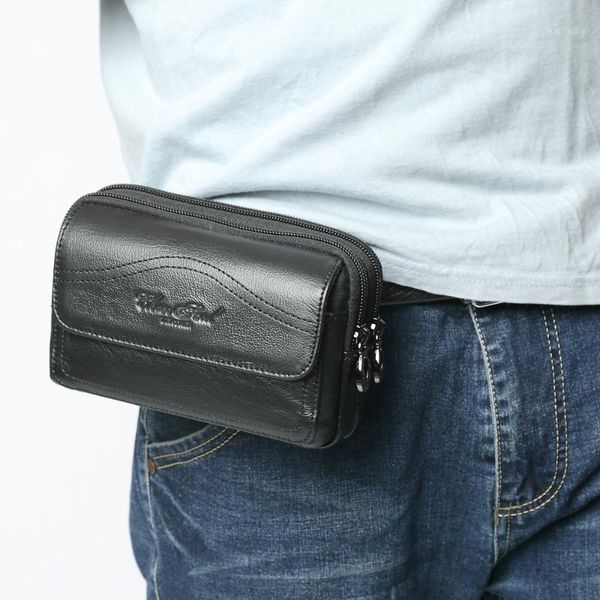 waist bags genuine leather packs men travel fanny pack belt bum wallets bag male 5.5 inch mobile phone pouch coin purse1
waist bags genuine leather packs men travel fanny pack belt bum wallets bag male 5.5 inch mobile phone pouch coin purse1