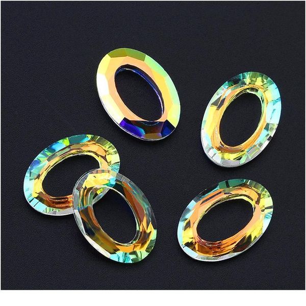 16x22mm 24x3m oval crystal pendant ellipse glass beads rhinestone fancy stones for earring necklace diy jewelry acc qylxrl
16x22mm 24x3m oval crystal pendant ellipse glass beads rhinestone fancy stones for earring necklace diy jewelry acc qylxrl
