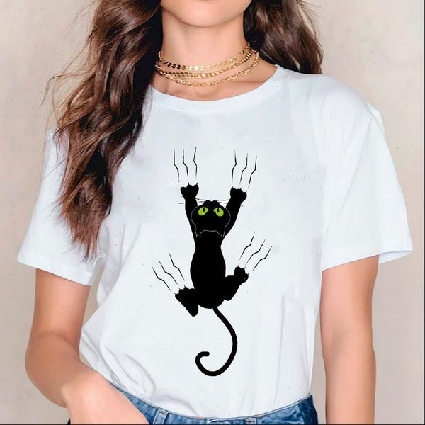 women 2021 cartoon cat funny casual summer spring t shirt clothes tshirts womens ladies graphic female tee t shirt clothing, White
women 2021 cartoon cat funny casual summer spring t shirt clothes tshirts womens ladies graphic female tee t shirt clothing, White