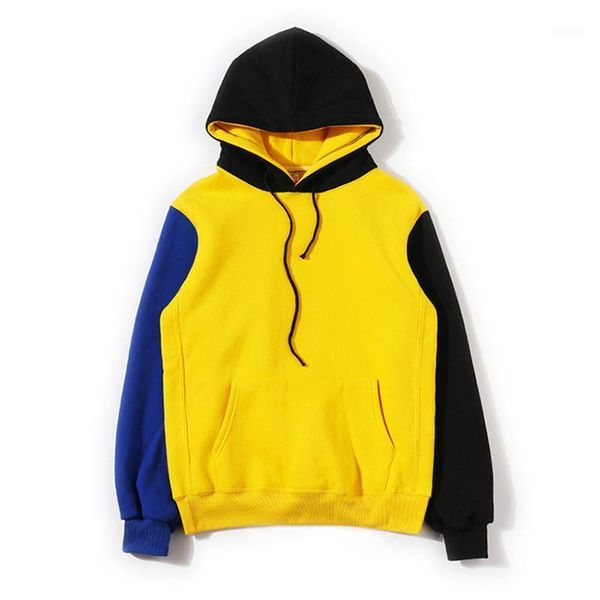 2020 hip hop fleece knitting sweatshirt hooded color block men's patchwork pullover hoodies high street cotton hooded tracksuits1, Black
2020 hip hop fleece knitting sweatshirt hooded color block men's patchwork pullover hoodies high street cotton hooded tracksuits1, Black