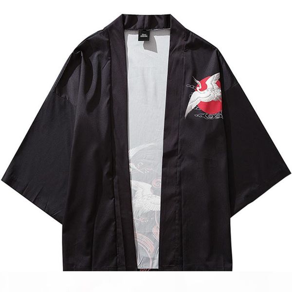januarysnow japanese kimono jackets crane lucky red cloud print 2019 mens harajuku streetwear jacket coat hip hop thin gown japan style new, Black;brown
januarysnow japanese kimono jackets crane lucky red cloud print 2019 mens harajuku streetwear jacket coat hip hop thin gown japan style new, Black;brown