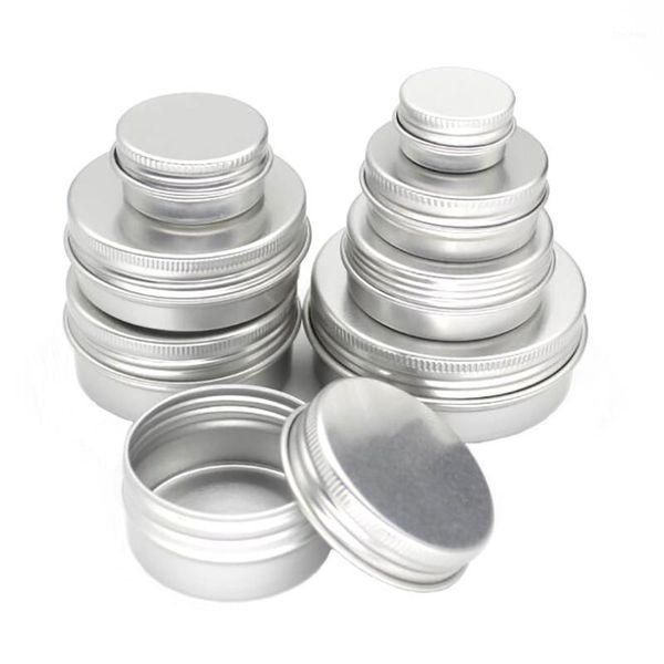 20pcs aluminum jar 5g 10g 15g 20g 30g 40g 50g 60g ,metal cream jar, silver aluminum tin, metal threaded cosmetic container1
20pcs aluminum jar 5g 10g 15g 20g 30g 40g 50g 60g ,metal cream jar, silver aluminum tin, metal threaded cosmetic container1