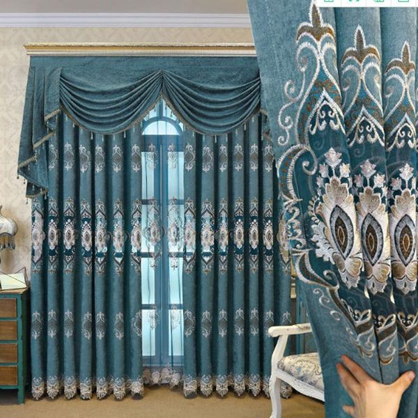 curtain & drapes luxurious european chenille embroidered thickened shading bedroom modern curtains for living room dining
curtain & drapes luxurious european chenille embroidered thickened shading bedroom modern curtains for living room dining