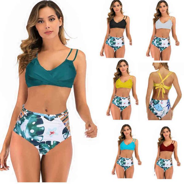 european and american bikini split swimsuit fashion manufacturers wholesale free, White;black
european and american bikini split swimsuit fashion manufacturers wholesale free, White;black