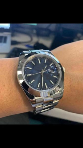 18 style u1 41mm datejust watches men mechanical automatic watch reloj business fashion steel clasp stainless steel mens watch, Slivery;brown
18 style u1 41mm datejust watches men mechanical automatic watch reloj business fashion steel clasp stainless steel mens watch, Slivery;brown