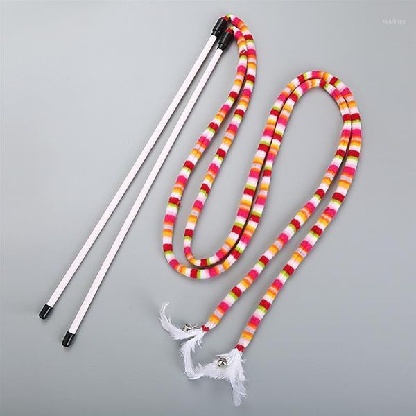 2pcs kitten teaser play interactive funny toy ribbon bell cat teaser wand pet feather grappige toys for cats for cat toy1
2pcs kitten teaser play interactive funny toy ribbon bell cat teaser wand pet feather grappige toys for cats for cat toy1