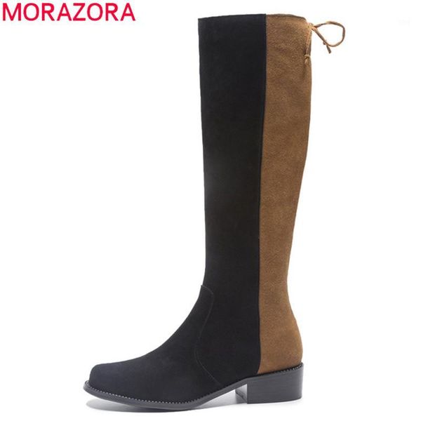boots morazora 2021 large size 33-43 winter knee high med heels round toe women keep warm quality ladies shoes1, Black
boots morazora 2021 large size 33-43 winter knee high med heels round toe women keep warm quality ladies shoes1, Black