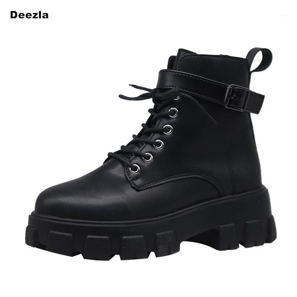 boots deezla soft pu leather gothic black women lace up chunky platform ankle female punk style motorcycle 2021 1
boots deezla soft pu leather gothic black women lace up chunky platform ankle female punk style motorcycle 2021 1