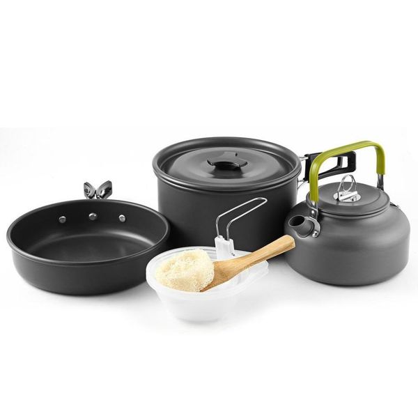 cookware tea pot package 2-3 people cookware and tea pot camping cookware combination outdoor three-piece set waiky
cookware tea pot package 2-3 people cookware and tea pot camping cookware combination outdoor three-piece set waiky