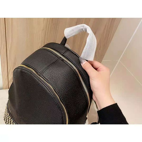 girls bookbags women sports backpack bags style fashion rivet soft leather schoolbag joker travel bag handbag black backpacks bagpack
girls bookbags women sports backpack bags style fashion rivet soft leather schoolbag joker travel bag handbag black backpacks bagpack