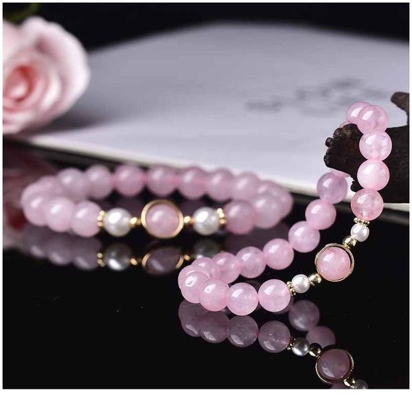wholesale natural rose quartz stone bracelets handmade beaded polished healing stone energy stone for women increase ch qylauy, Black
wholesale natural rose quartz stone bracelets handmade beaded polished healing stone energy stone for women increase ch qylauy, Black
