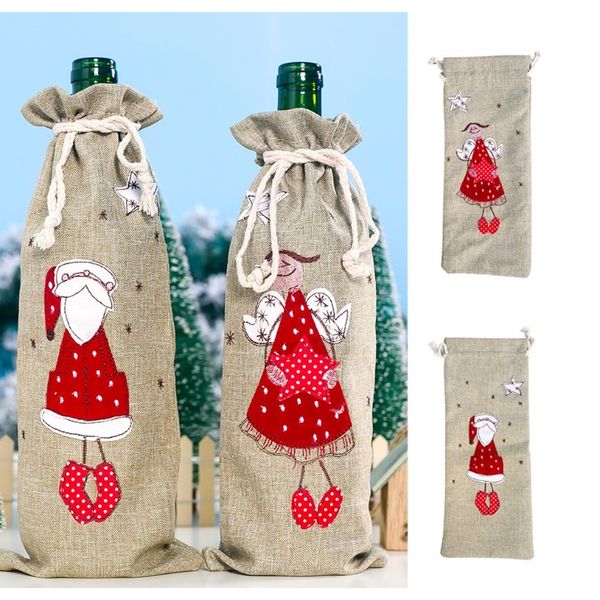 santa claus угол вина бутылка для бутылки вина drawstring рождественские шампанское покрытие льняные ткань рождественские украшения подарок
santa claus угол вина бутылка для бутылки вина drawstring рождественские шампанское покрытие льняные ткань рождественские украшения подарок