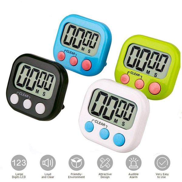lcd digital screen kitchen timer magnetic cooking countdown alarm sleep satch temporary clock household multifunctional tool
lcd digital screen kitchen timer magnetic cooking countdown alarm sleep satch temporary clock household multifunctional tool