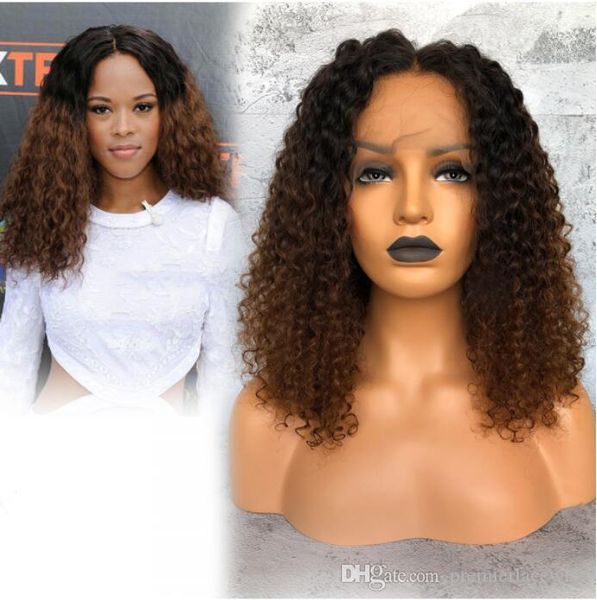 premier 8a ombre color glueless lace front wigs brazilian virgin hair wigs 180% density loose curly pre-plucked human lace wigs, Black;brown
premier 8a ombre color glueless lace front wigs brazilian virgin hair wigs 180% density loose curly pre-plucked human lace wigs, Black;brown