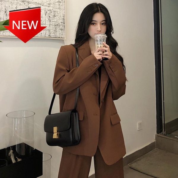 women's two piece pants work suit female single breasted office lady blazer coat + wide leg trouser 2 setwomen 2021 spring autumn, White
women's two piece pants work suit female single breasted office lady blazer coat + wide leg trouser 2 setwomen 2021 spring autumn, White
