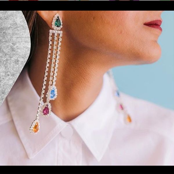 long water drop color fashion shining diamond earrings women's jewelry swimsuit bandage bathing suits pad
long water drop color fashion shining diamond earrings women's jewelry swimsuit bandage bathing suits pad