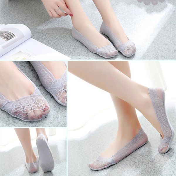 socks & hosiery fashion women style lace flower short sock antiskid invisible ankle sox summer slipper, Black;white
socks & hosiery fashion women style lace flower short sock antiskid invisible ankle sox summer slipper, Black;white