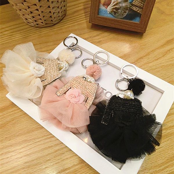 2020 new korea style cute imitated pearl lace flower keychain for girl women fashion car bag ornament jewelry accessories, Silver
2020 new korea style cute imitated pearl lace flower keychain for girl women fashion car bag ornament jewelry accessories, Silver