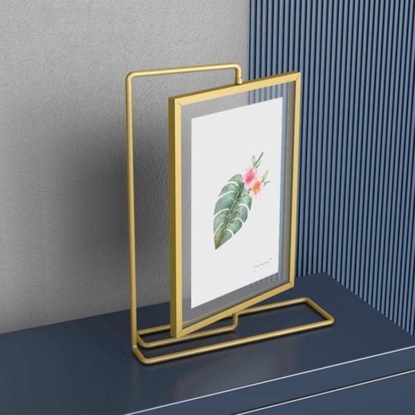 two side rotatable metal p frame 8" wedding decor p frames foto frame 4to gold fotoframe baby
two side rotatable metal p frame 8" wedding decor p frames foto frame 4to gold fotoframe baby