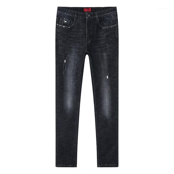 lksd autumn winter new causal gradient men jeans fashion high waist straight ankel-length men's pants t192000631, Blue
lksd autumn winter new causal gradient men jeans fashion high waist straight ankel-length men's pants t192000631, Blue