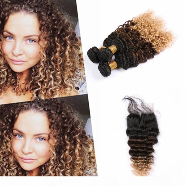 ombre virgin hair bundles deep wave ombre weave human hair bundles with closure #1b #8 #27 color 3 ombre bundles, Black;brown
ombre virgin hair bundles deep wave ombre weave human hair bundles with closure #1b #8 #27 color 3 ombre bundles, Black;brown