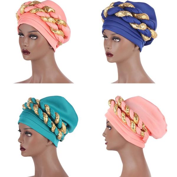 latest aso oke auto gele headtie 2021 sequins african cap nigerian wedding gele women braid turban bonnet muslim head wrap hat, Blue;gray
latest aso oke auto gele headtie 2021 sequins african cap nigerian wedding gele women braid turban bonnet muslim head wrap hat, Blue;gray