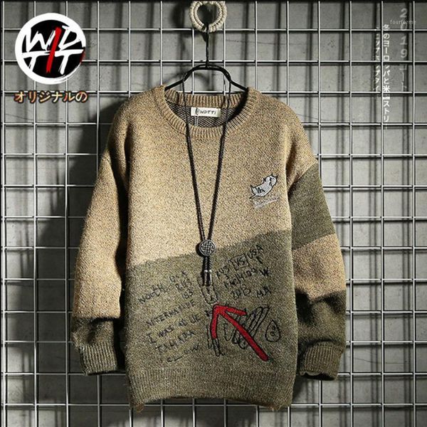 men's sweaters winter knitted jumper streetwear mens hip hop casual crewneck pullover sweater harajuku fashion 1, White;black
men's sweaters winter knitted jumper streetwear mens hip hop casual crewneck pullover sweater harajuku fashion 1, White;black