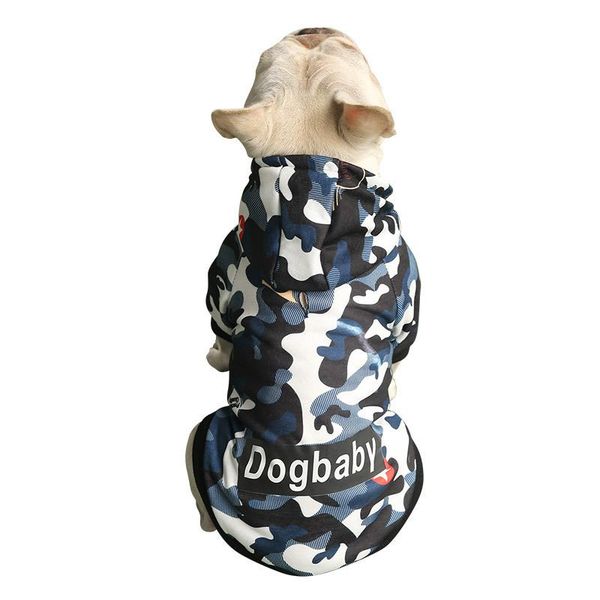 pet clothing fall/winter camouflage sweater, dog two-legged hooded clothing, small dog personality clothing
pet clothing fall/winter camouflage sweater, dog two-legged hooded clothing, small dog personality clothing