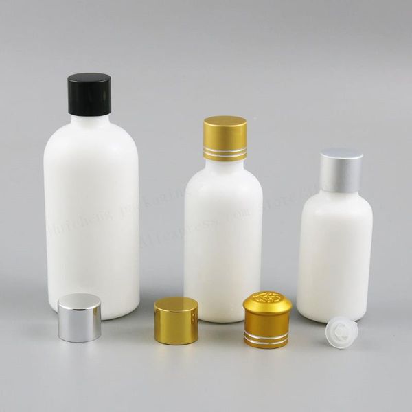 12 x refillable natural white glass bottle with gold black silver aluminium cap and pe drop 30ml 50ml 100ml
12 x refillable natural white glass bottle with gold black silver aluminium cap and pe drop 30ml 50ml 100ml