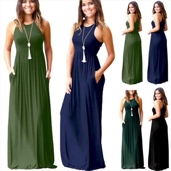 новый 2019 женщины летнее твердое платье boho повседневная длинные maxi вечерняя вечеринка без рукавов высокая талия пляжные платья sundress, Black;gray
новый 2019 женщины летнее твердое платье boho повседневная длинные maxi вечерняя вечеринка без рукавов высокая талия пляжные платья sundress, Black;gray