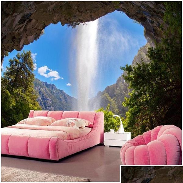 3d p wallpaper cave waterfall natural landscape large wall mural custom wall papers home decor wallpaper li jlllzy xmh_home
3d p wallpaper cave waterfall natural landscape large wall mural custom wall papers home decor wallpaper li jlllzy xmh_home