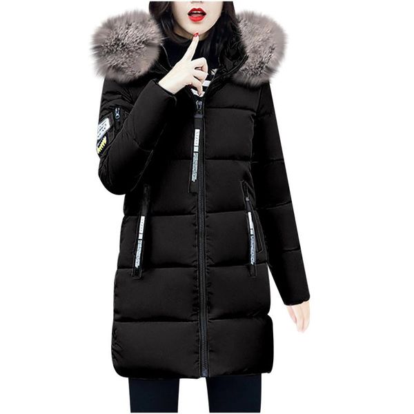 womens autumn and winter keep warm thick down jacket overcoat long sleeve hooded plush zipper pocket coat jacket jumper femme, Black;brown
womens autumn and winter keep warm thick down jacket overcoat long sleeve hooded plush zipper pocket coat jacket jumper femme, Black;brown