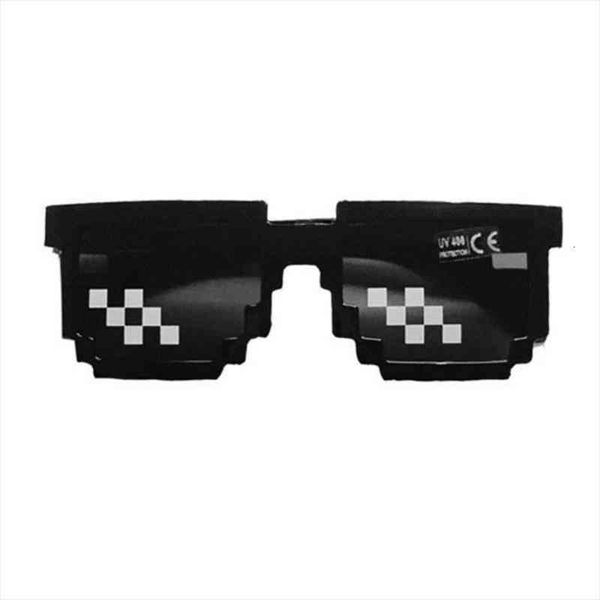 1pc black eye glasses with it sunglasses fashion deal cool eyewear thug life 8 bit pixel glasses, White;black
1pc black eye glasses with it sunglasses fashion deal cool eyewear thug life 8 bit pixel glasses, White;black