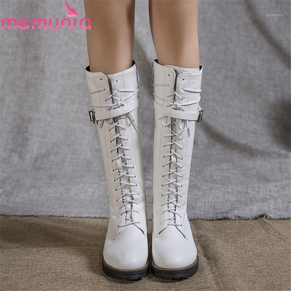 boots memunia 2021 arrival women knee high zip buckle winter round toe low heels comfortable casual shoes woman1, Black
boots memunia 2021 arrival women knee high zip buckle winter round toe low heels comfortable casual shoes woman1, Black