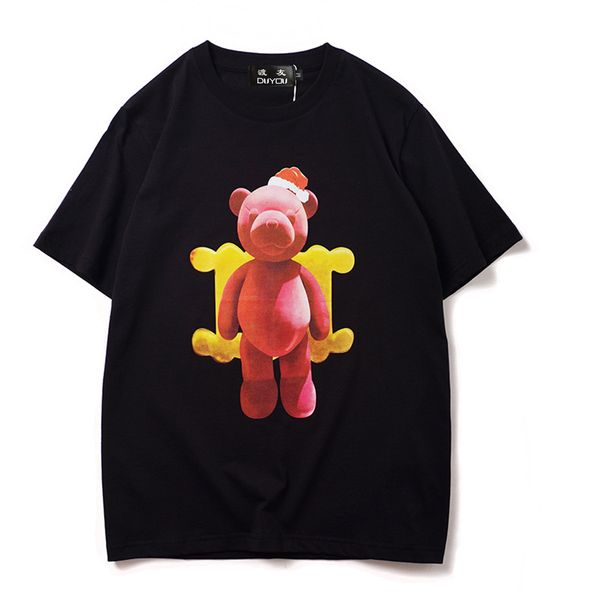 cute pink bear print cotton short sleeve men's cartoon parttern t-shirt women shirts|streetwear 5saf, White;black
cute pink bear print cotton short sleeve men's cartoon parttern t-shirt women shirts|streetwear 5saf, White;black