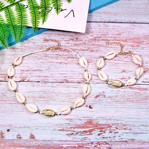 moon girl natural shell puka cowrie choker bib collier femme charm wrap bracelets for women boho jewelry set dropshipping, Silver
moon girl natural shell puka cowrie choker bib collier femme charm wrap bracelets for women boho jewelry set dropshipping, Silver