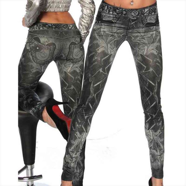 slim false imitation jeans fitness leggins women denim leggings nine pants tattoo painted leggings black
slim false imitation jeans fitness leggins women denim leggings nine pants tattoo painted leggings black