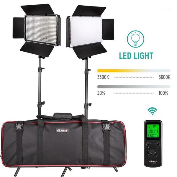 viltrox vl-d640t led video light bi-color dimmable wireless remote panel lighting kit +75" light stand for studio shooting1
viltrox vl-d640t led video light bi-color dimmable wireless remote panel lighting kit +75" light stand for studio shooting1