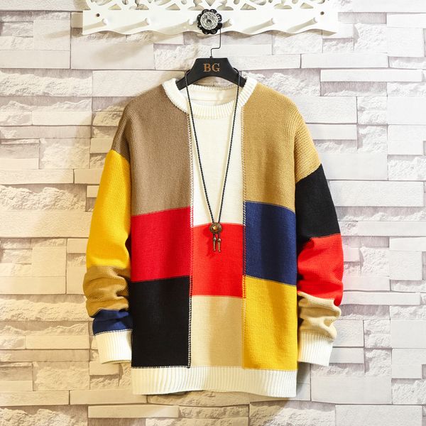 2021 new fashion classic o-neck patchwork christma sweater men's oversize pull -5xl long sleeves pullover for autumn spring winter gmu, White;black
2021 new fashion classic o-neck patchwork christma sweater men's oversize pull -5xl long sleeves pullover for autumn spring winter gmu, White;black