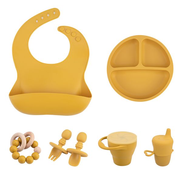 baby tableware bib plate spoon cup fork silicone feeding set bpa waterproof portable dinner set for child kids lj201221
baby tableware bib plate spoon cup fork silicone feeding set bpa waterproof portable dinner set for child kids lj201221