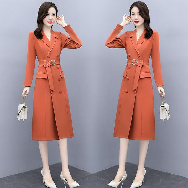 goddess ladies'dresses luxury office buttons korean dress with long sleeve belts worn by ladies of fiesta dressed b6oz, Black;gray
goddess ladies'dresses luxury office buttons korean dress with long sleeve belts worn by ladies of fiesta dressed b6oz, Black;gray