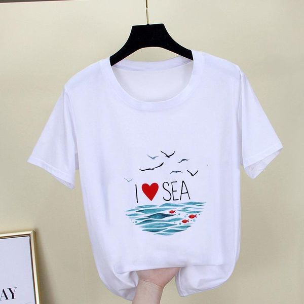 tshirt femme short sleeve fashion i love sea women harajuku printed t-shirt female clothing white o-neck tee female
tshirt femme short sleeve fashion i love sea women harajuku printed t-shirt female clothing white o-neck tee female