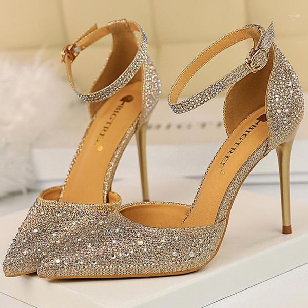 sandals 2021 women 10cm high heels size 40 wedding scarpins glitter fetish stiletto crystal gold bright pumps party shoes1, Black
sandals 2021 women 10cm high heels size 40 wedding scarpins glitter fetish stiletto crystal gold bright pumps party shoes1, Black