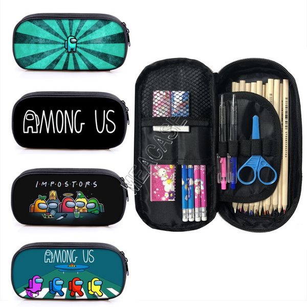 among us creative cartoon pencil case kids teenager boys girls student zipper pen case large stationery pouch school pencil bags d112501, Blue
among us creative cartoon pencil case kids teenager boys girls student zipper pen case large stationery pouch school pencil bags d112501, Blue