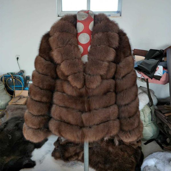 coat real winter fox of women suit short designer skin collar outerwear women's jacket tpji, Black
coat real winter fox of women suit short designer skin collar outerwear women's jacket tpji, Black